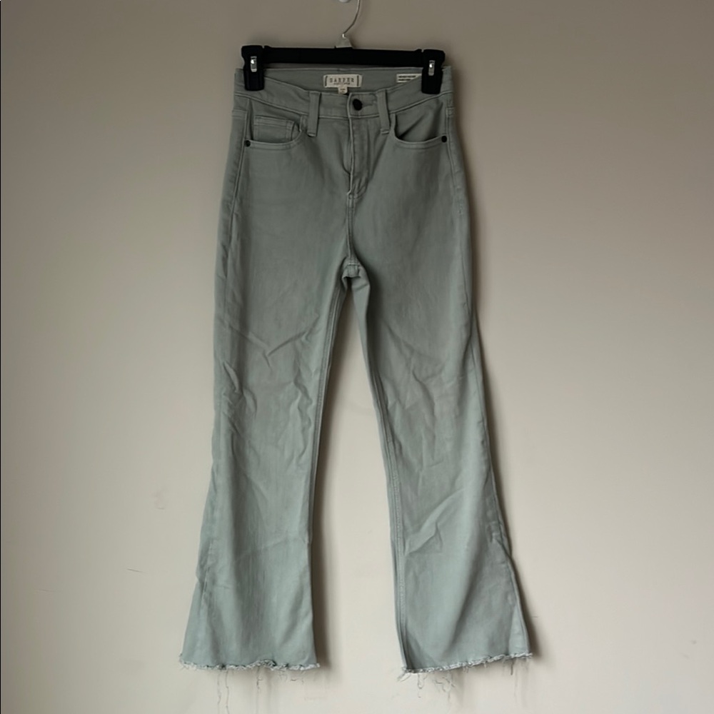 Harper Heritagege Kick Flare Jeans Green Size 26